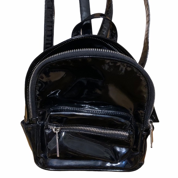 Black Mini Backpack - Picture 1 of 5